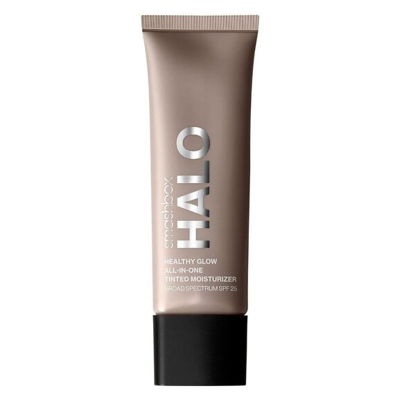 SMASHBOX HALO Healthy Glow All-In-One Tinted Moisturizer TAN MEDIUM DARK 1.4oz - Picture 1 of 3